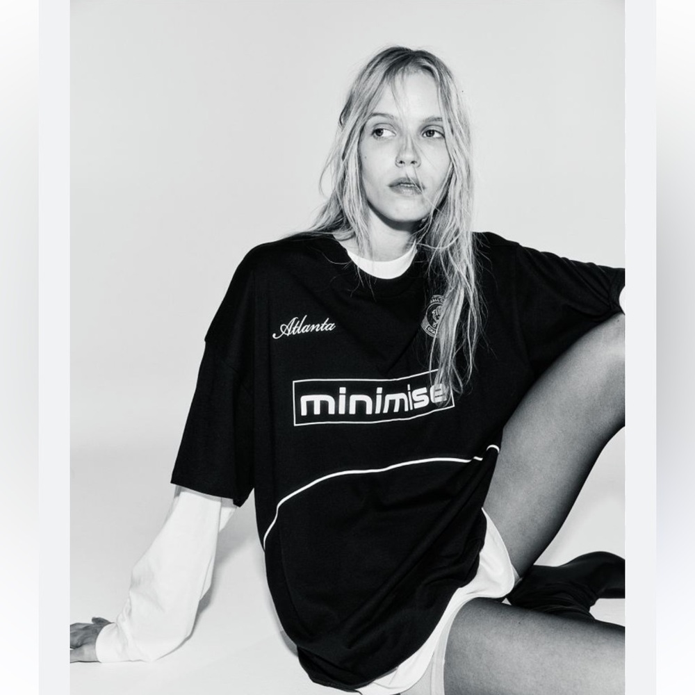 Oversized Minimise Atlanta Football Club T shirt